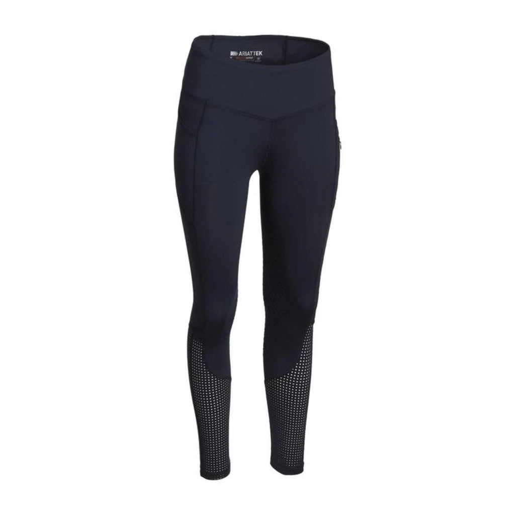 Navy Knee Patch Tight L6395