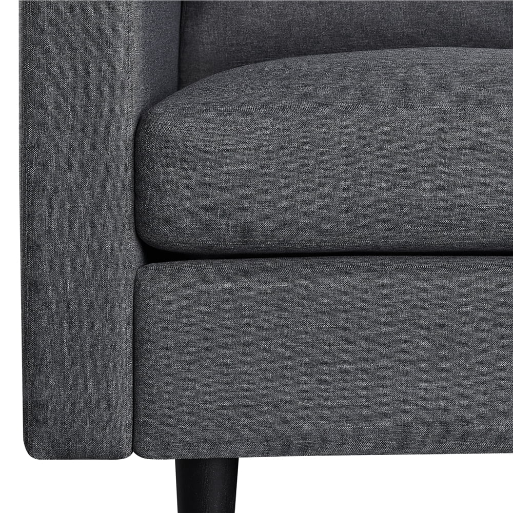 Gray Linen 3-Seater Sofa G148488