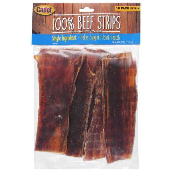100% Real Beef Strips for Dogs O2940