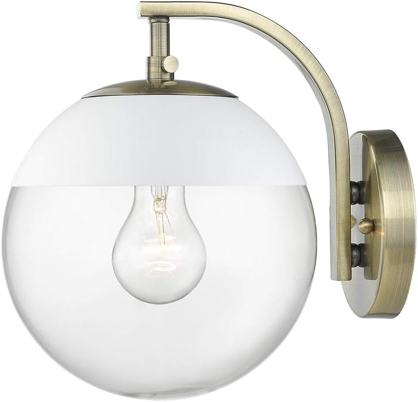 Pack of 2 Aged Brass Sconce G2864