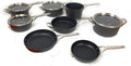 12-piece Hard Anodized Space Saving Cookware I248