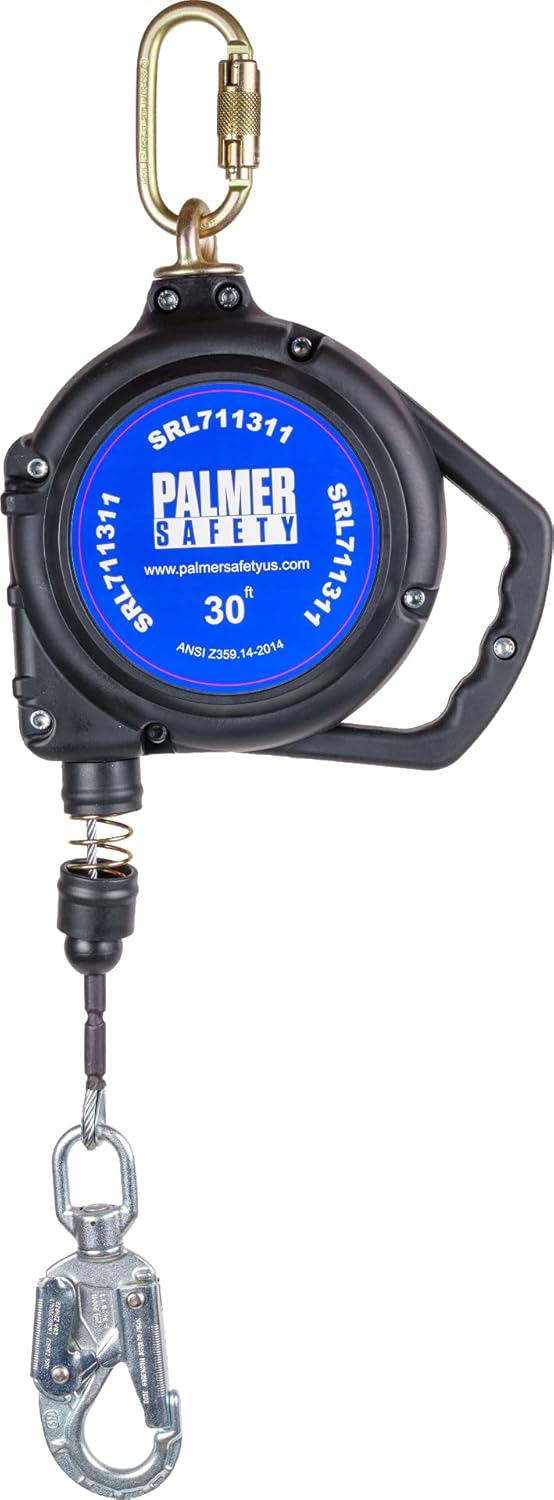 Self Retracting Lifeline with Galvanized Cable and Steel Snap Hook Q371342