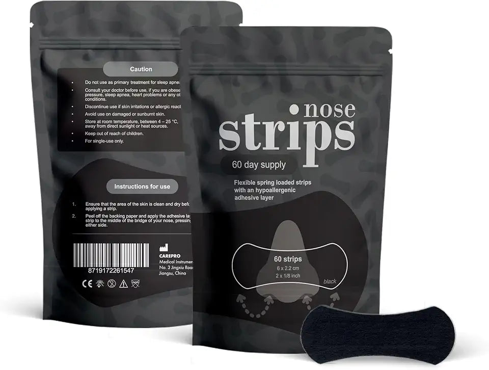 Black Nasal Strips 60 ct R183