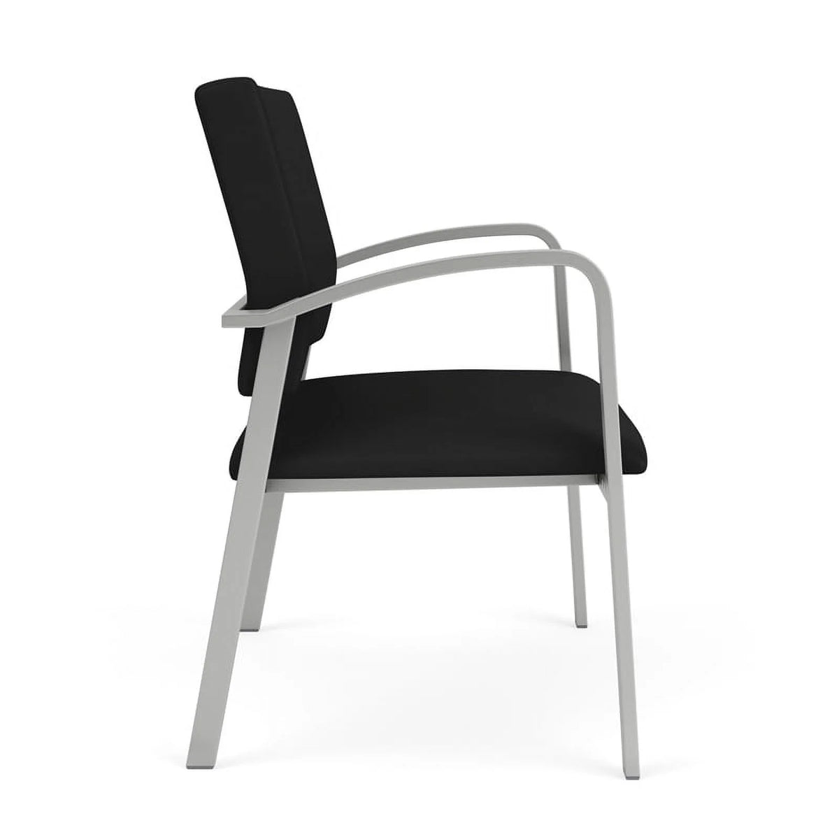 Black Polyurethane Reception Chair D11647