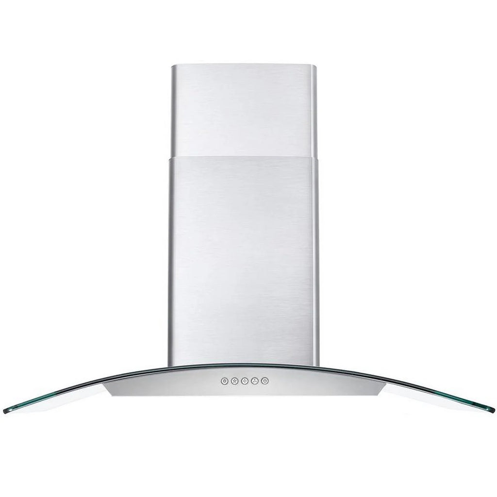 36" 380 CFM Ductless Wall Mount Range Hood in Stainless Steel S63597