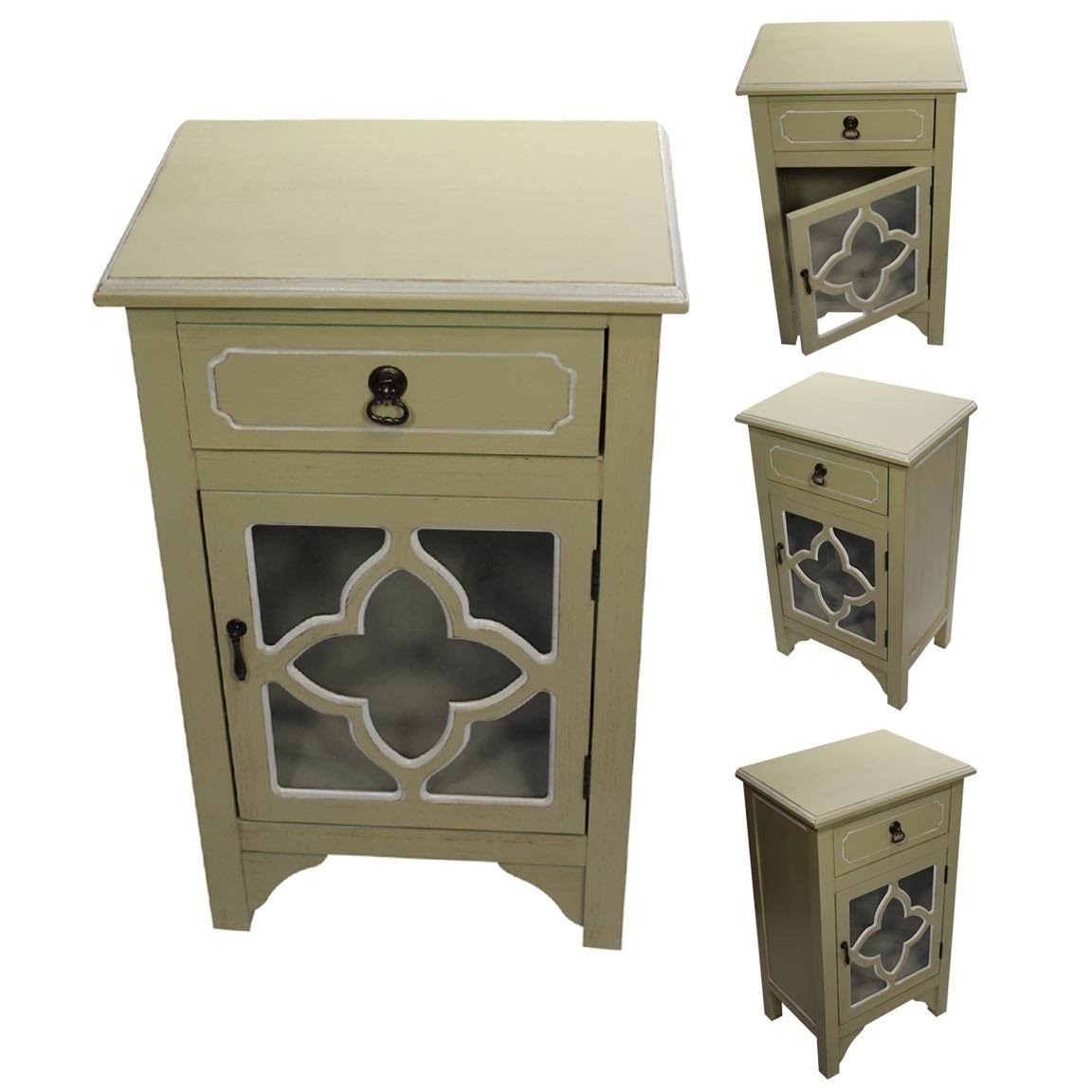 Blue 1 Drawer Accent Cabinet P254
