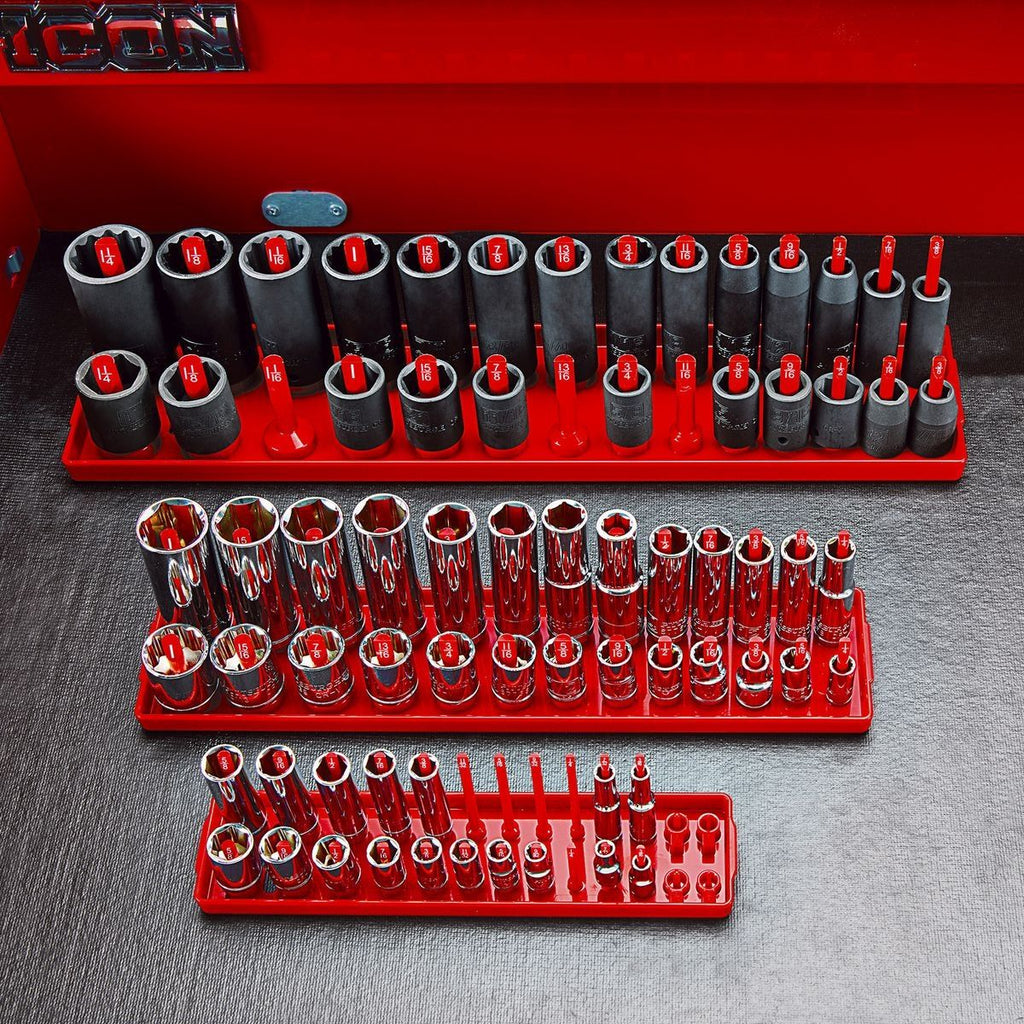 3 Piece Blue Socket Tray L6802