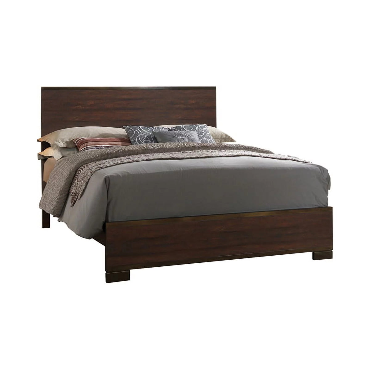 Bedroom Set Rustic Tobacco and Dark Bronze X916