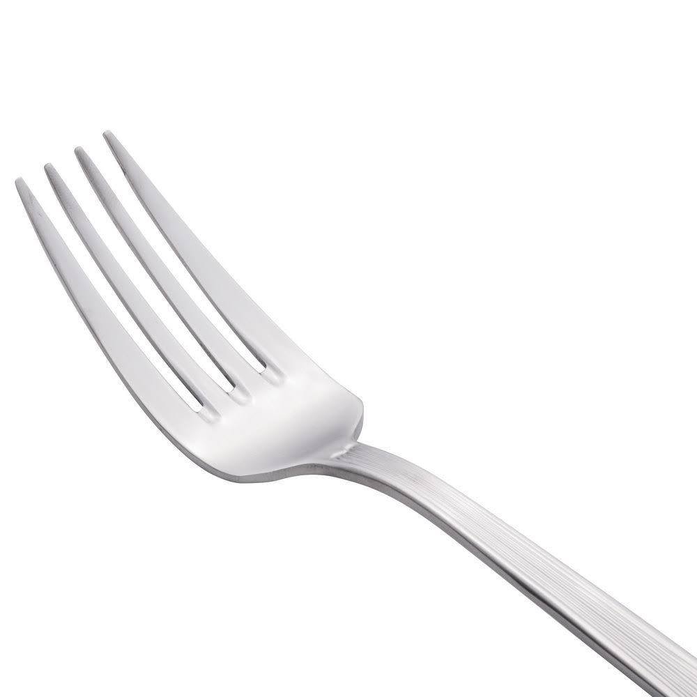 18/0 Stainless Steel Heavy Weight Salad Fork - 36/Case K7683