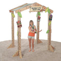 Cardboard 3D Tiki Hut F488346