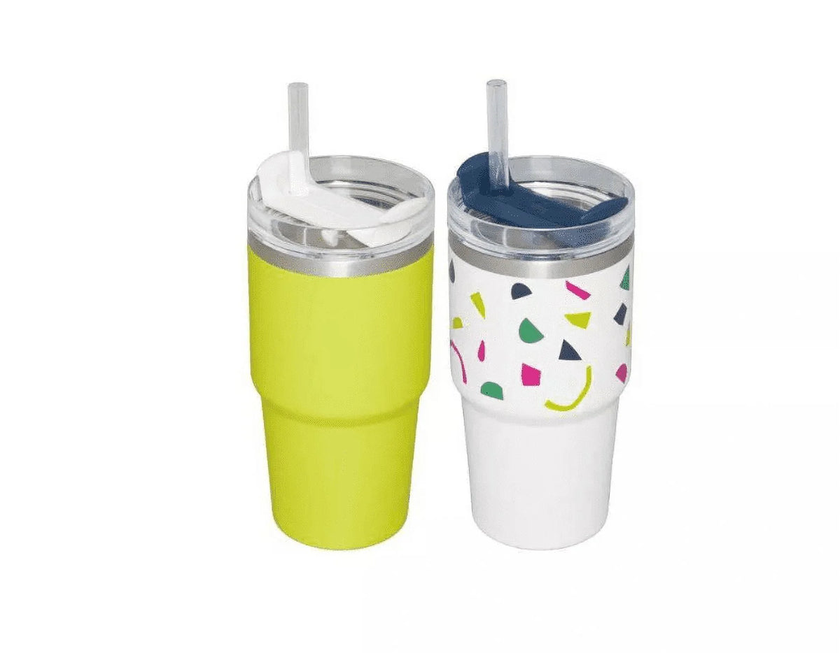 2pk 20oz Stainless Steel Tumblers U4013