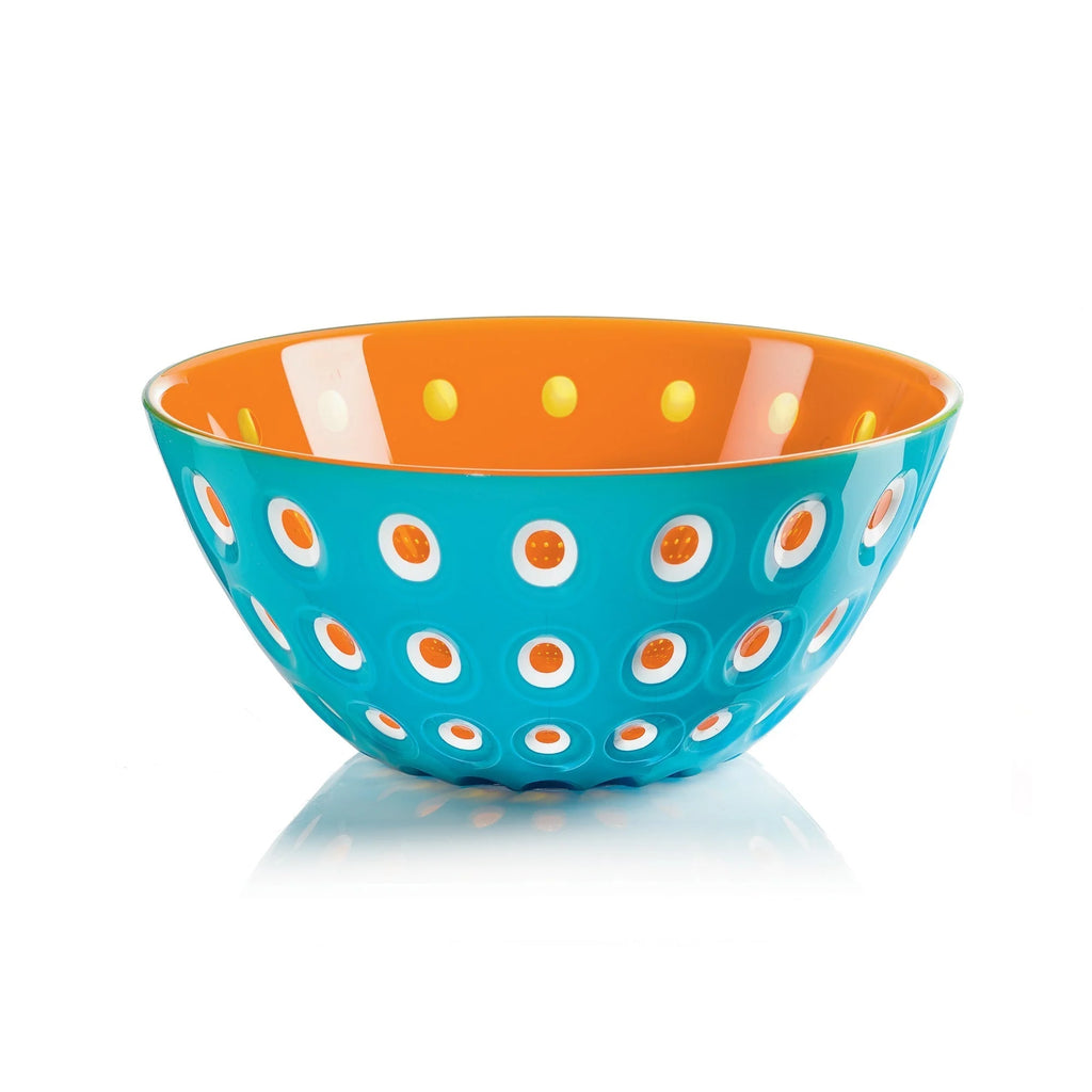 20cm Red White Transparent Bowl E683