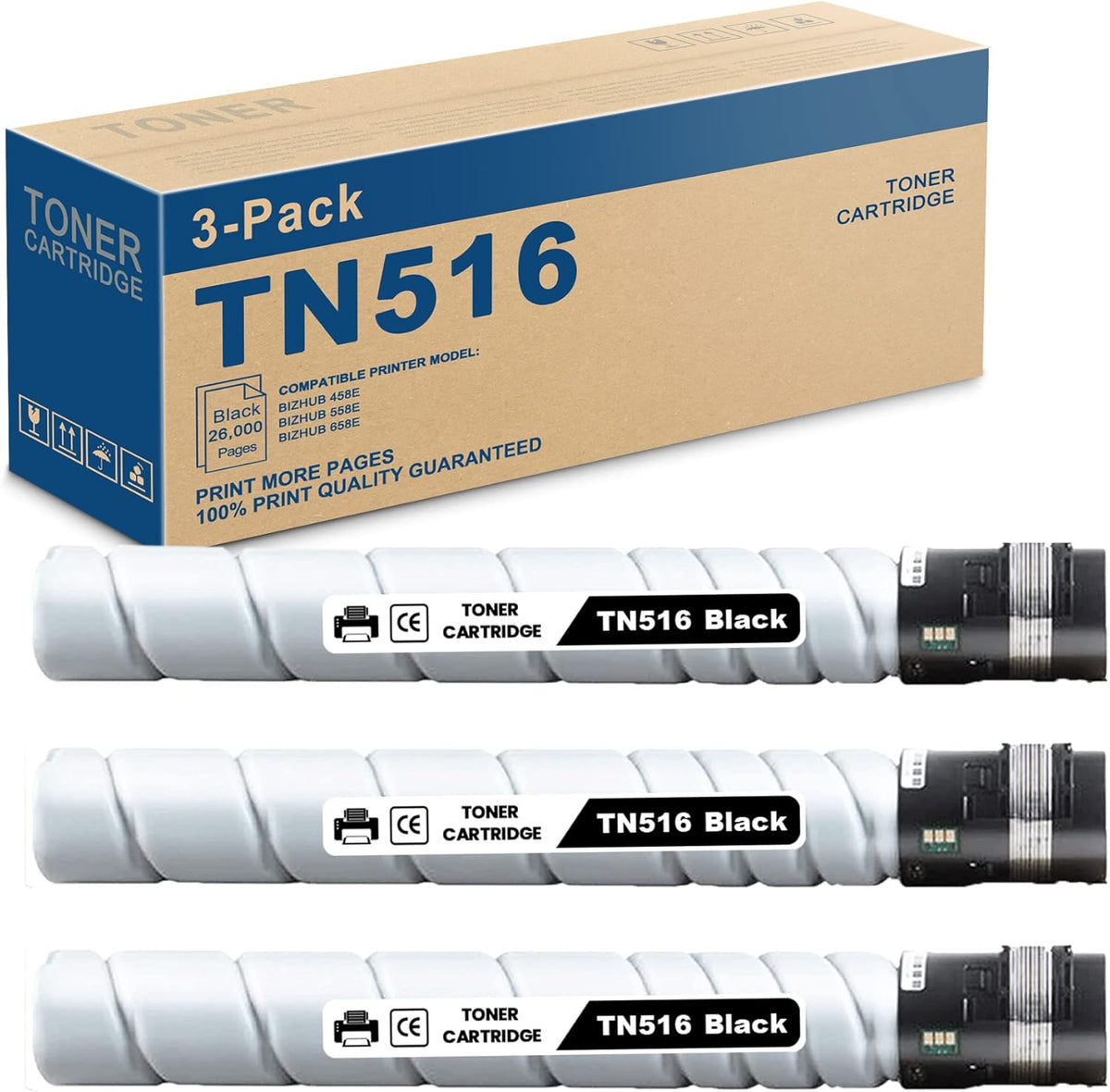 Black Compatible Toner Cartridge 3PK P74234