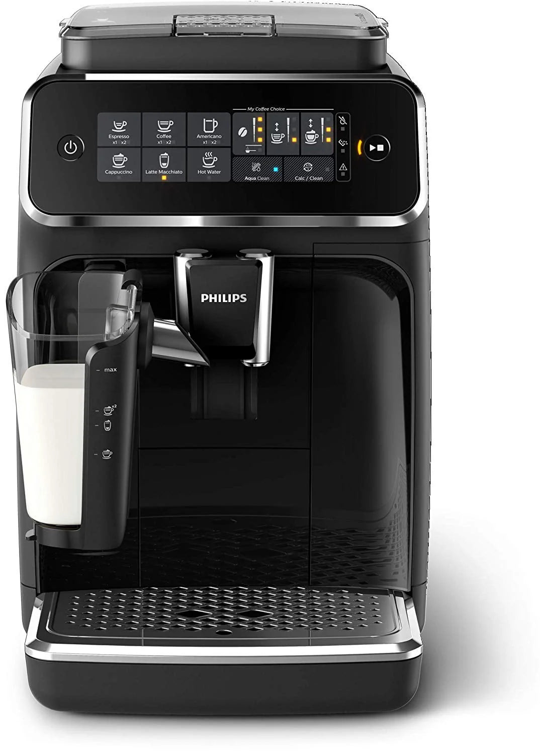 Fully Automatic Espresso Machine with LatteGo, Black E732