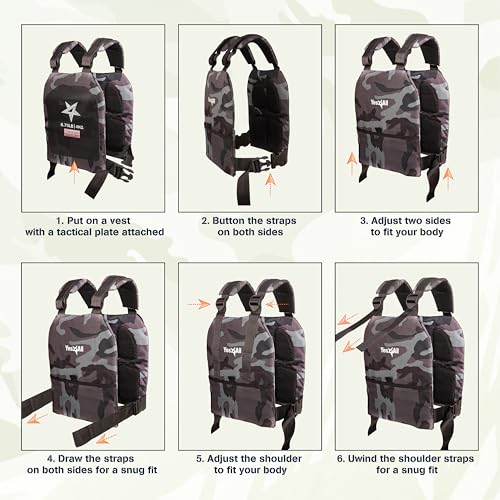 Weight Vest Plate Pairs I720