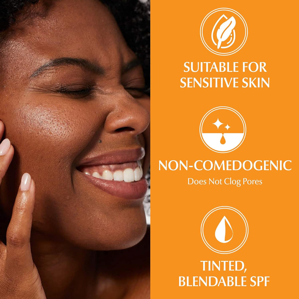 Tinted Mineral Face Sunscreen Lotion SPF 35, 1.7 Fl Oz Y4348