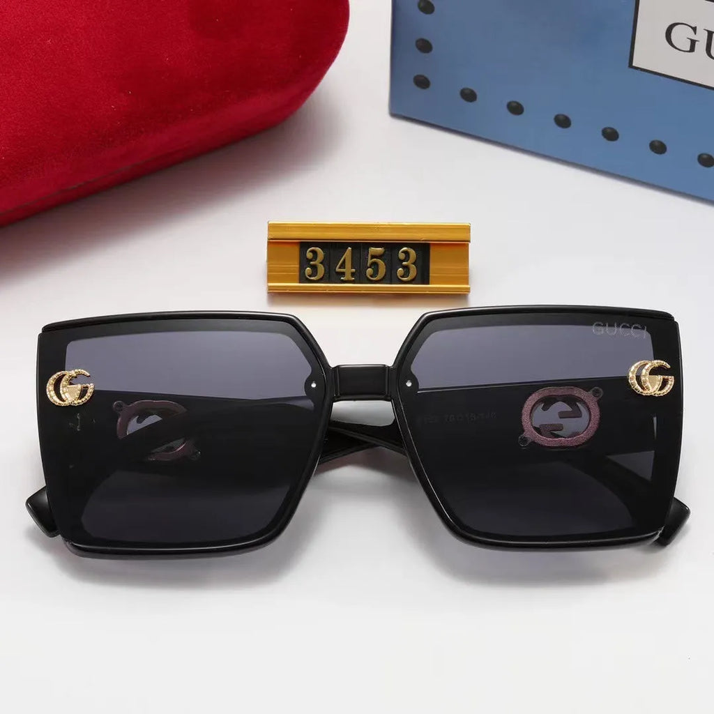 Double G Graffiti Printing Sunglasses R661872
