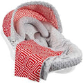 Minky 5 PC Baby Car Seat Cover Set Z690