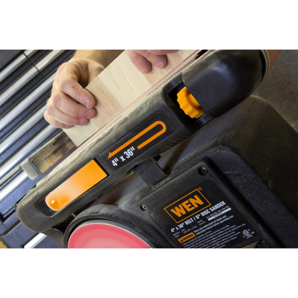 4 x 36 in. Belt and 6 in. Disc Sander with Cast Iron Base K422477