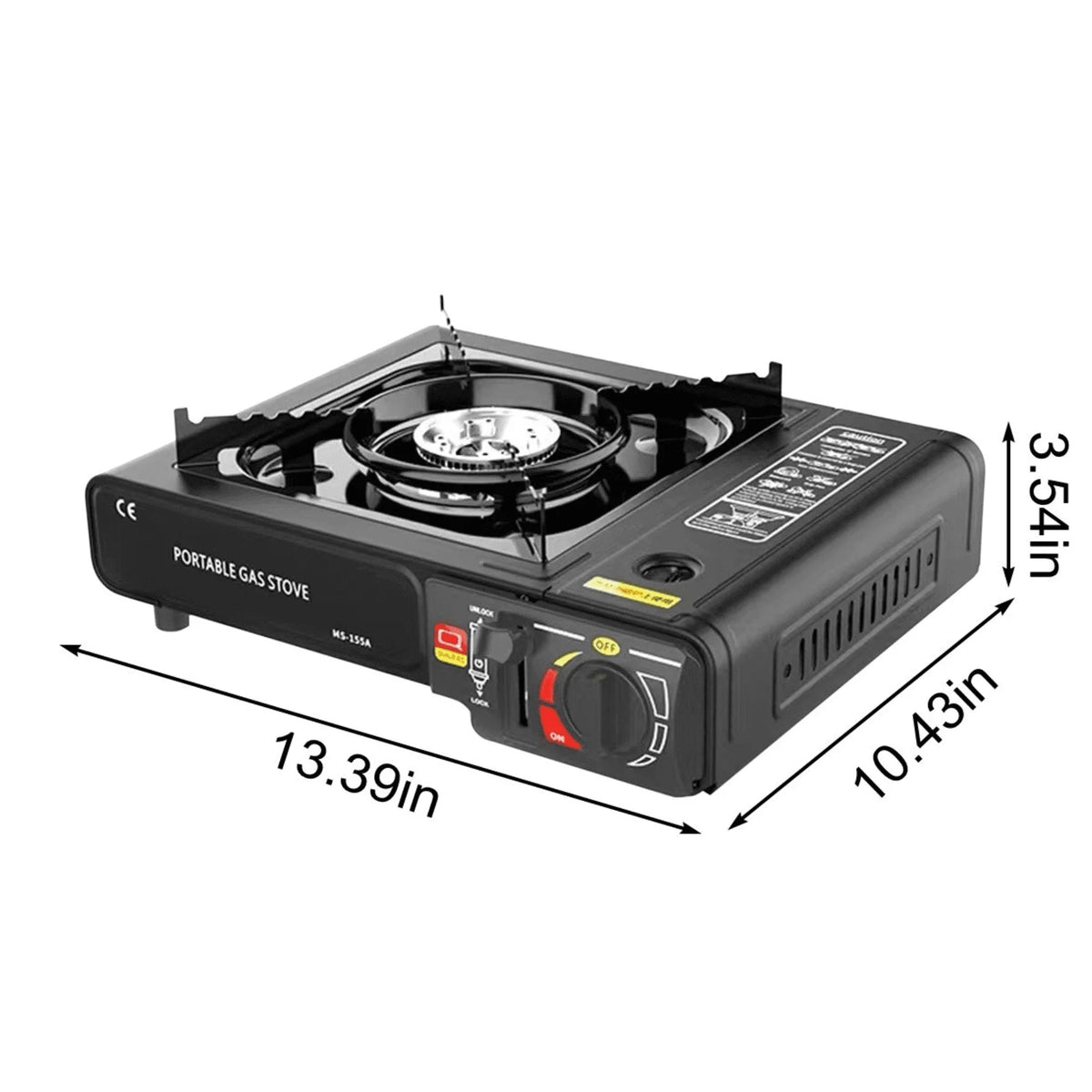 Portable Butane Gas Stove with Carrying Case S510932