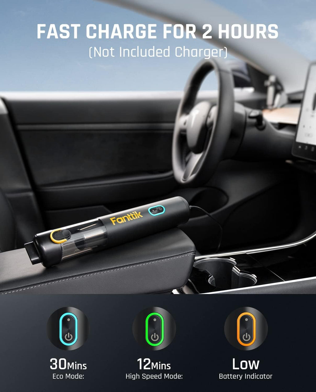 Cordless Car Vacuum & Cordless Screwdriver Z4773
