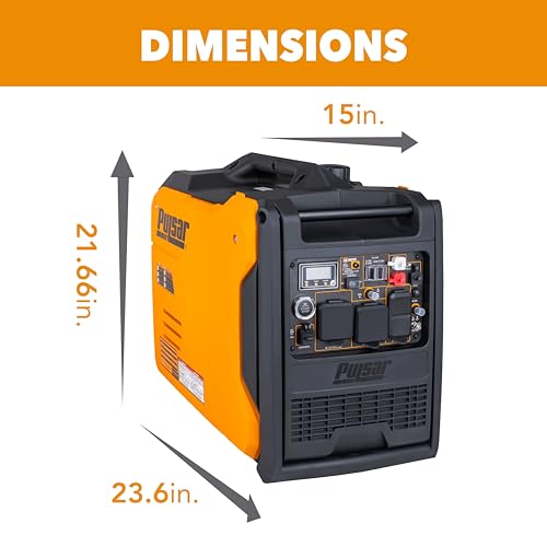 9500 Watt Tri Fuel Portable Inverter Generator with Remote Electric Start D951251