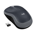 Wireless Mouse with USB Receiver - Swift Grey H2858