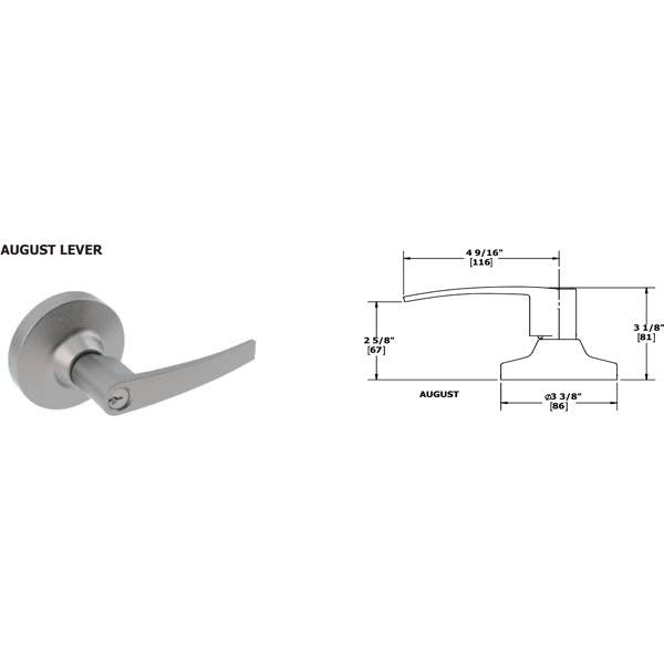 Grade 1 Cylindrical Lock Privacy Y5583