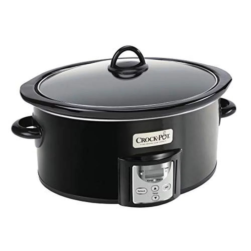 4 Quart Slow Cooker, Black C89653