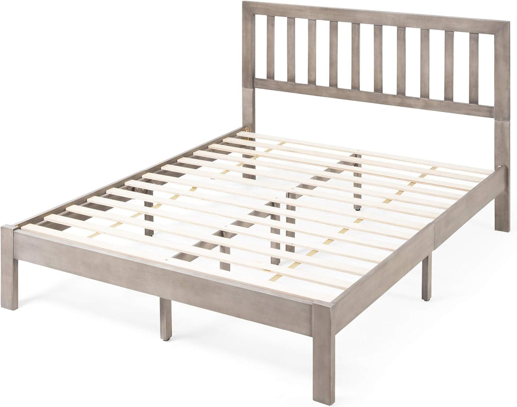 Acacia Wood Queen Bed Platform Y8748