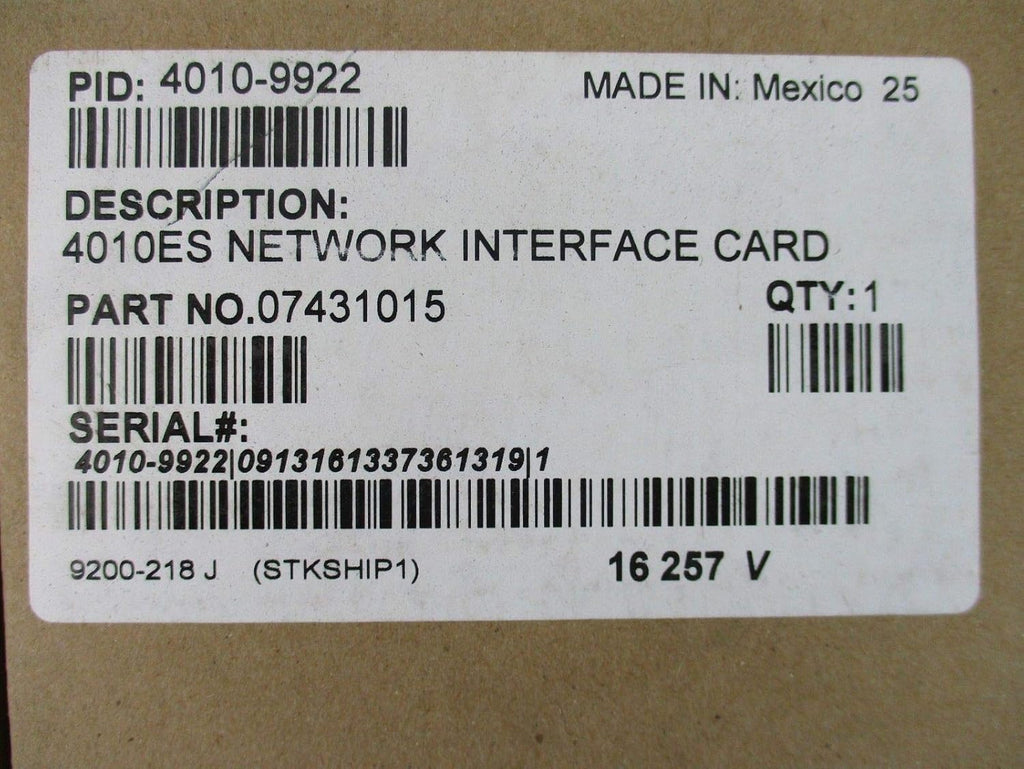 Network Interface Card O13682