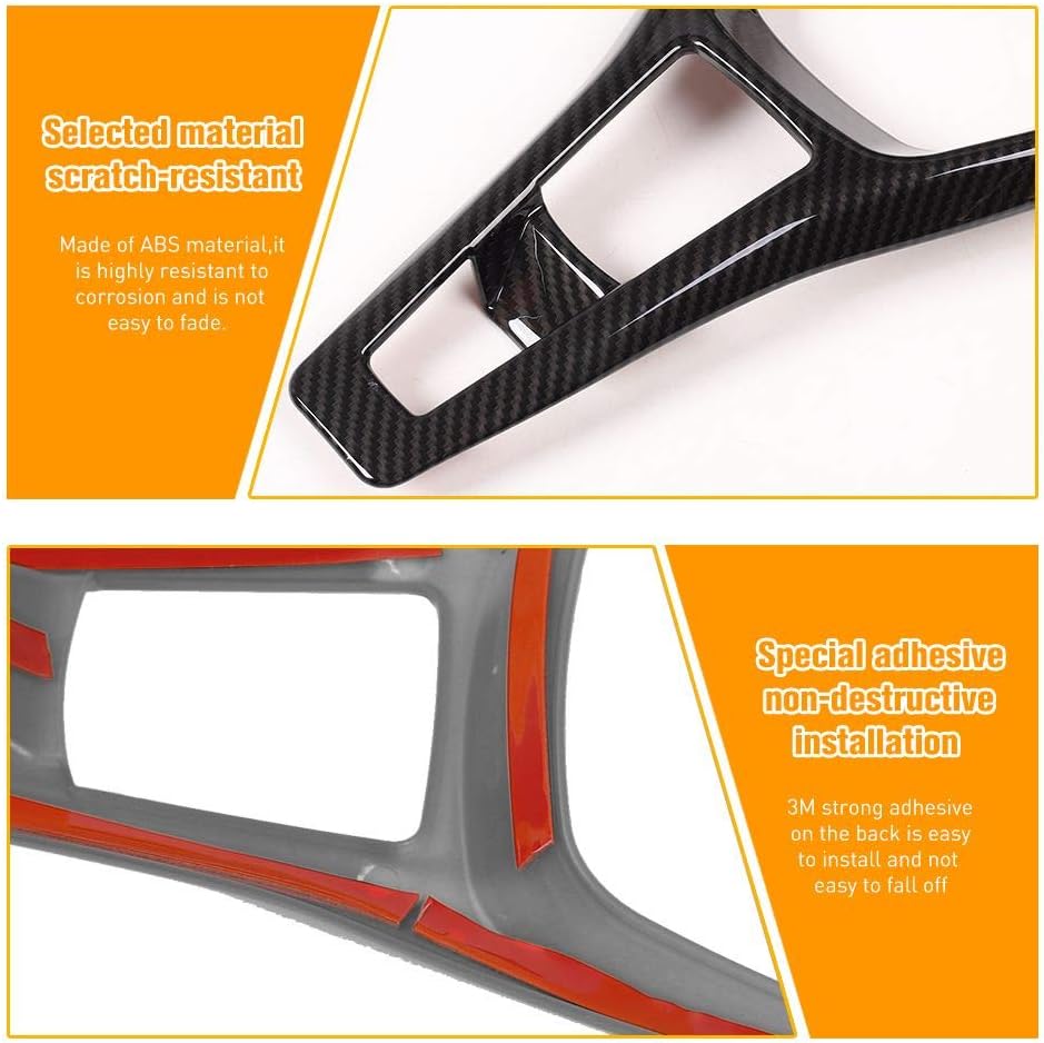 Carbon Fiber Gear Shift Panel Trim Cover I51286