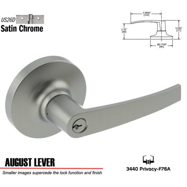 Grade 1 Cylindrical Lock Privacy Y5583