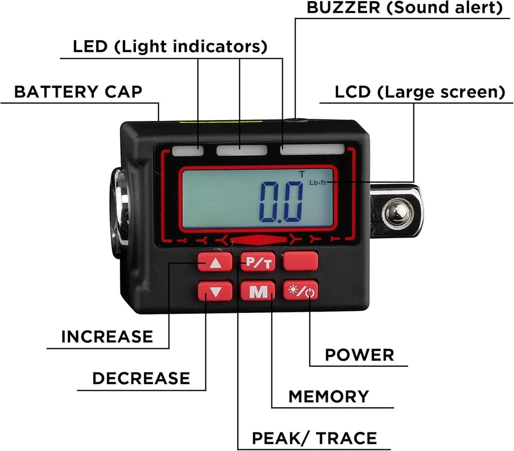 3/8-Inch Digital Torque Adapter Y65197