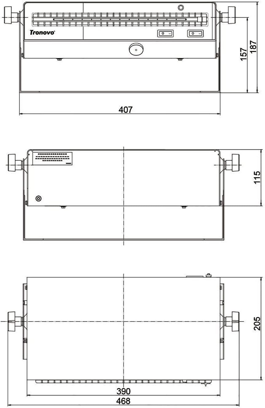 Desktop Ion Fan Anti-Static Ionizer M9732