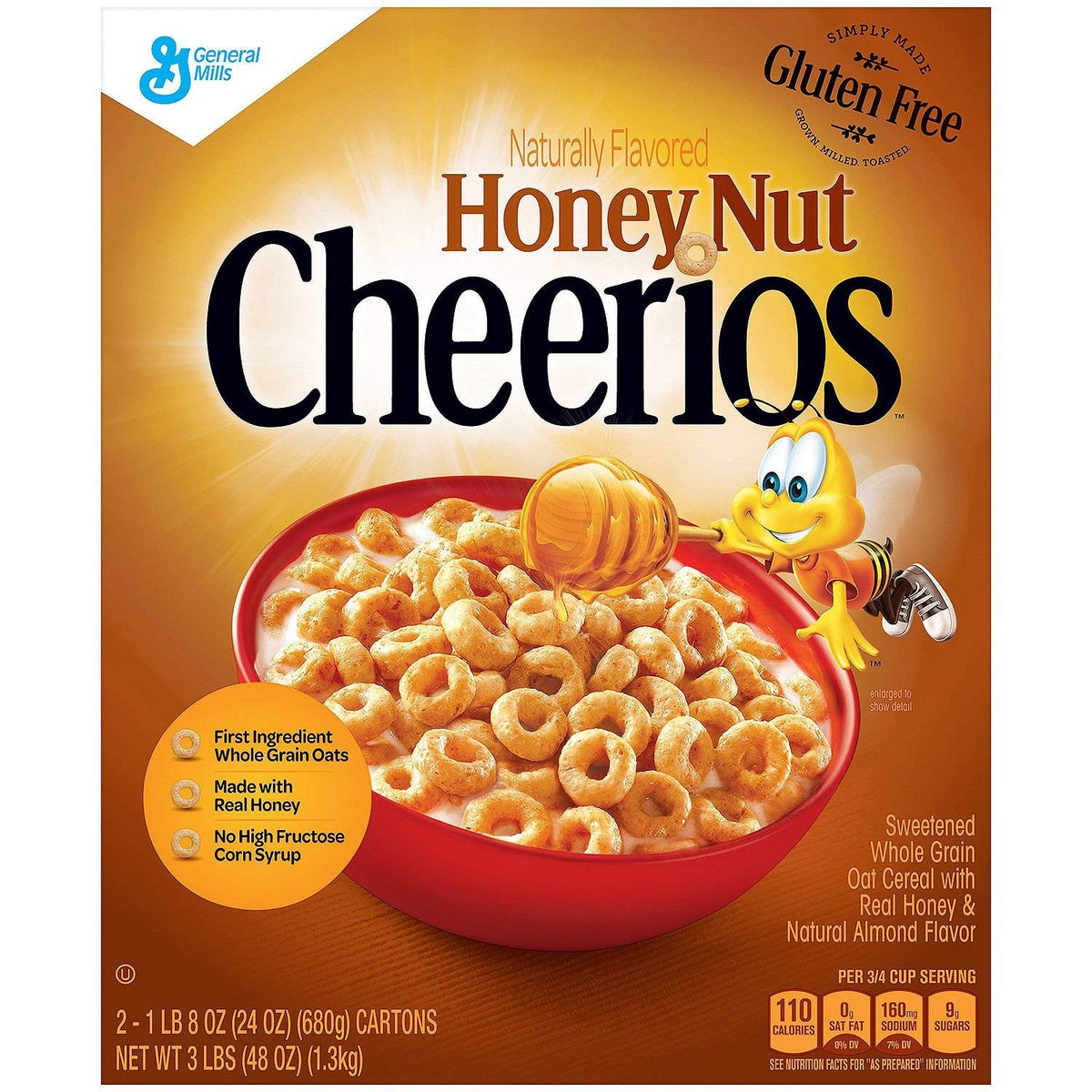 Honey Nut Cereal, 3 Pound I9223
