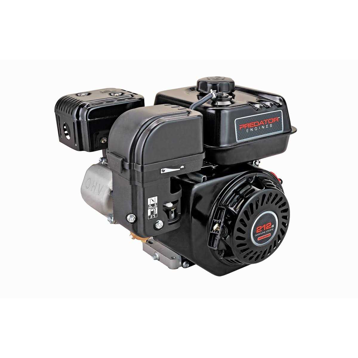 6.5 HP OHV Horizontal Shaft Gas Engine A63193