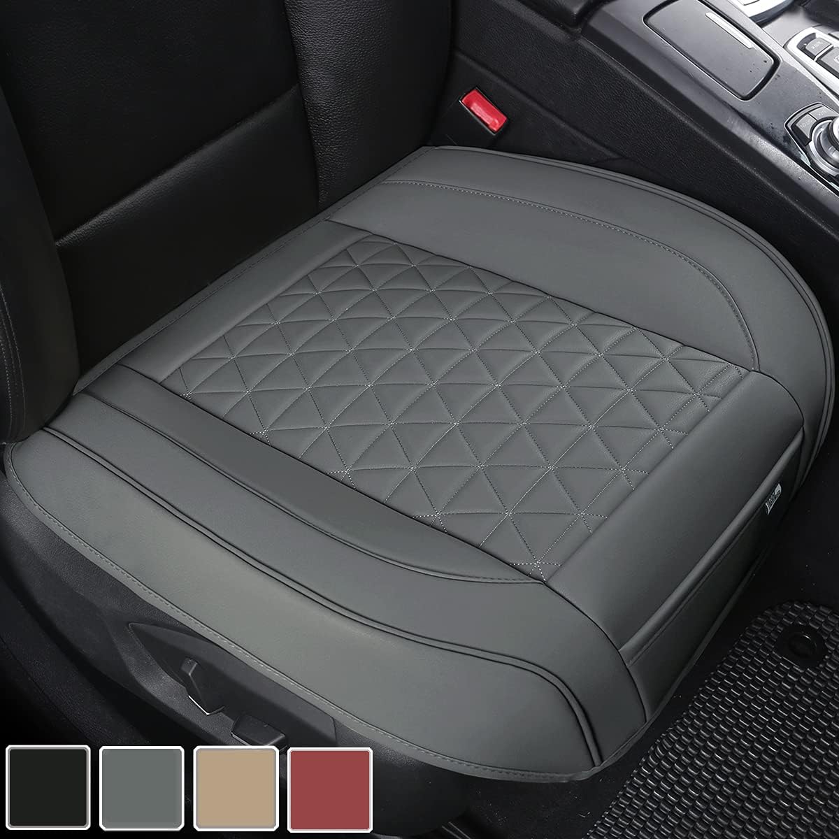 Black PU Car Seat Cover R5574