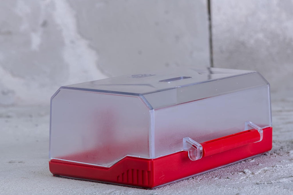 XL Rectangular Lockout Box Type Transparent Push Start Button Cover Lockable Push Button Switch Cap Pack of 2 K188934