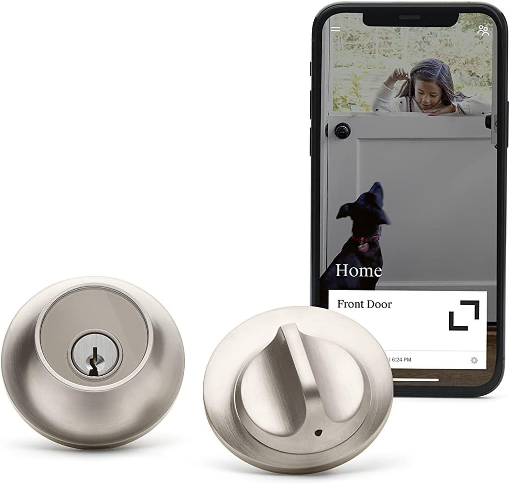 Satin Nickel Smart Lock with Keypad F338563