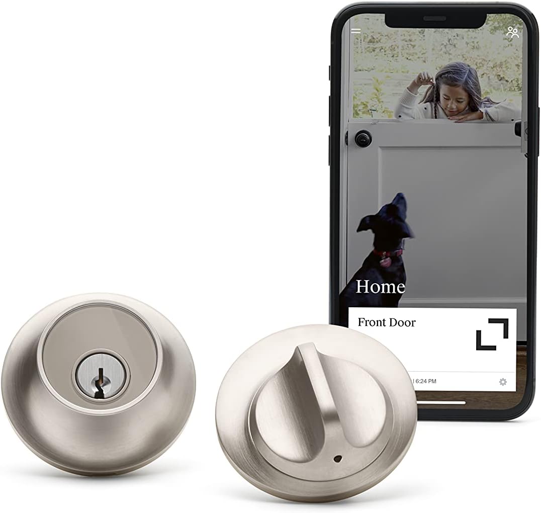 Satin Nickel Smart Lock with Keypad F338563