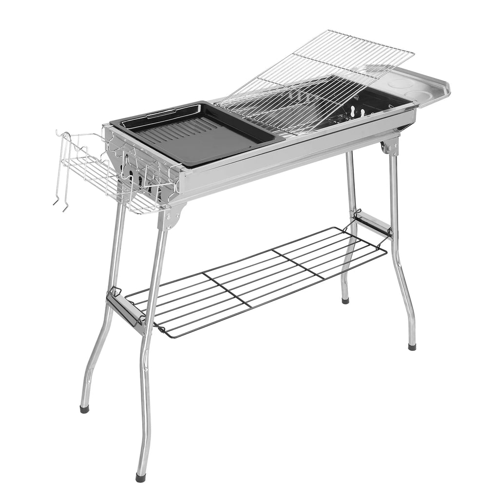39'' Stainless Steel Charcoal Grill D684868