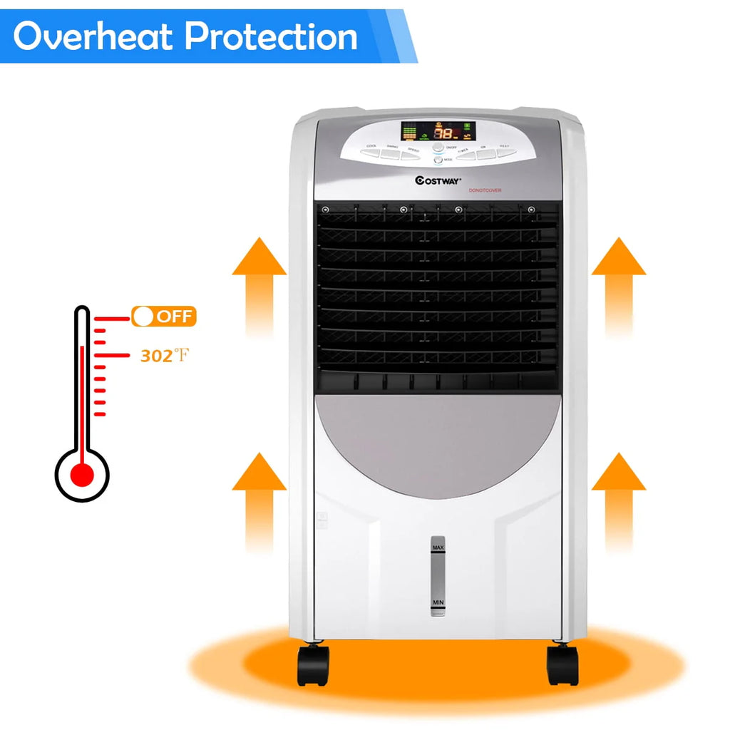 Portable Air Cooler Fan & Heater Humidifier J48877