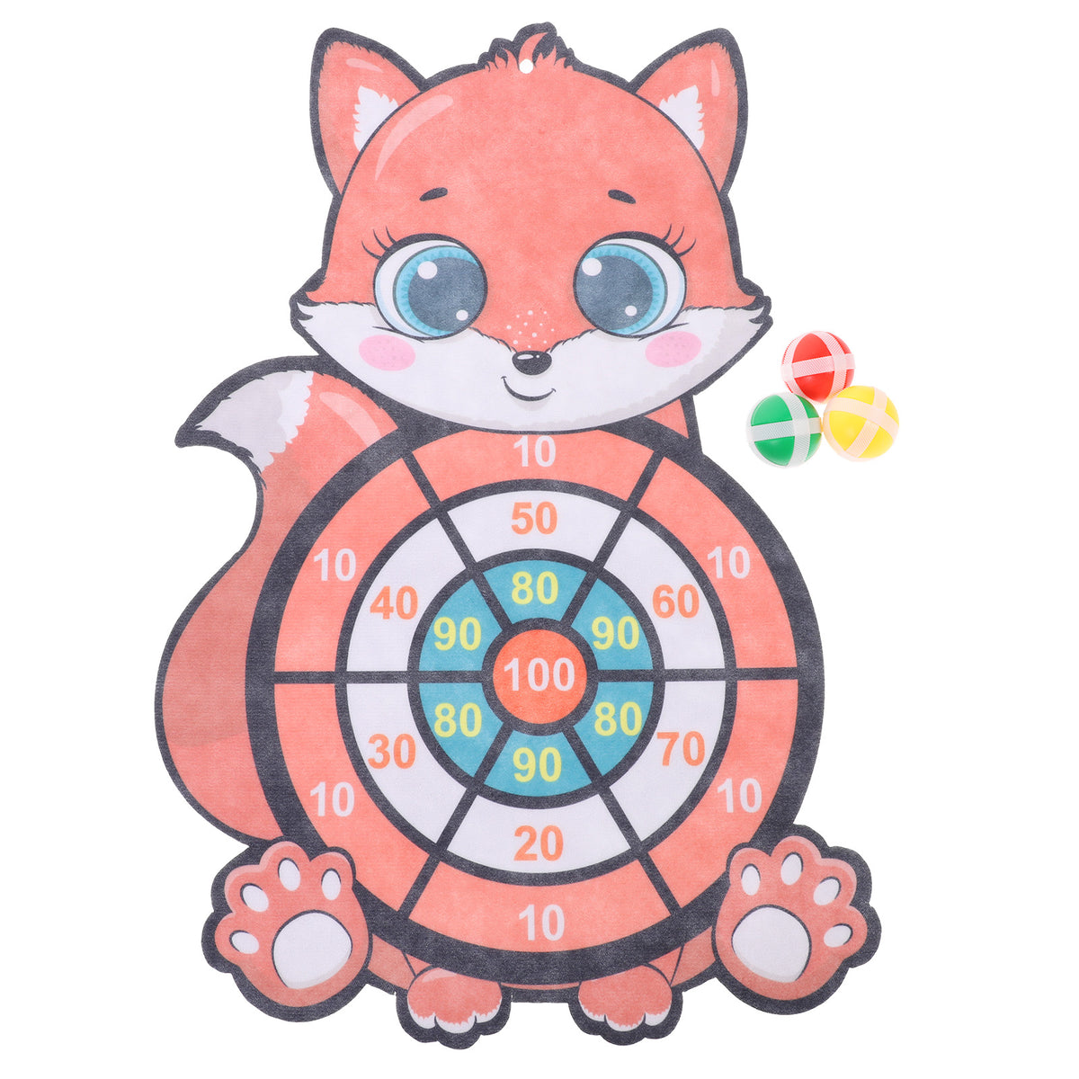 Sticky Dart Ball Toy Set with Dart Board Target A238