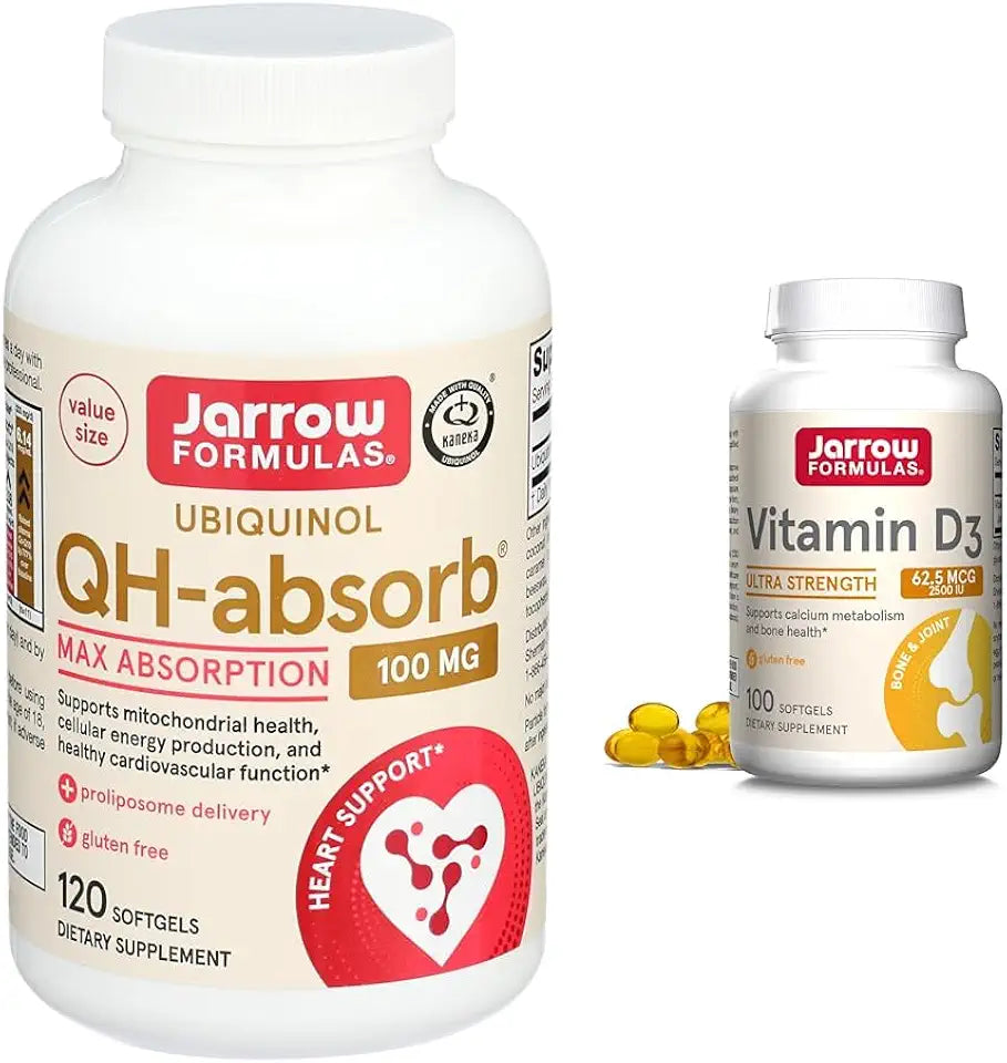 CoQ10 Ubiquinol & Vitamin D3 Softgels D3278