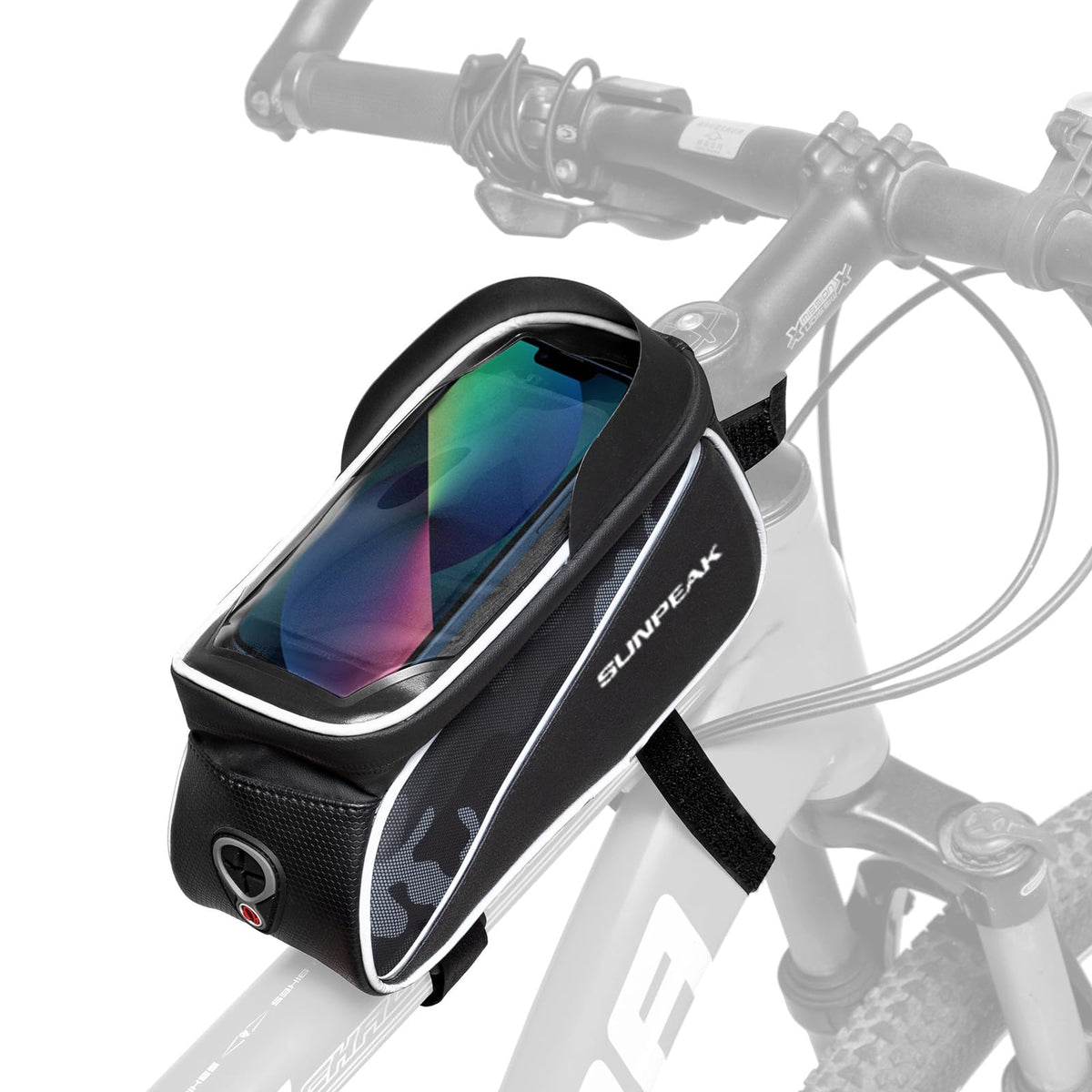 Waterproof Bike Handlebar Bag with Cell Phone Holder A4274