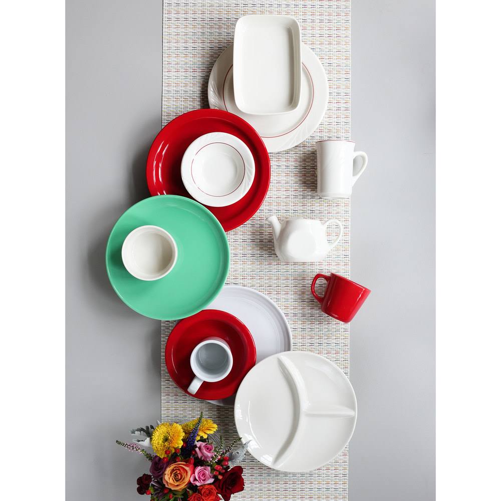 Vitrified China Plate Cayenne 7.25 in. O230242
