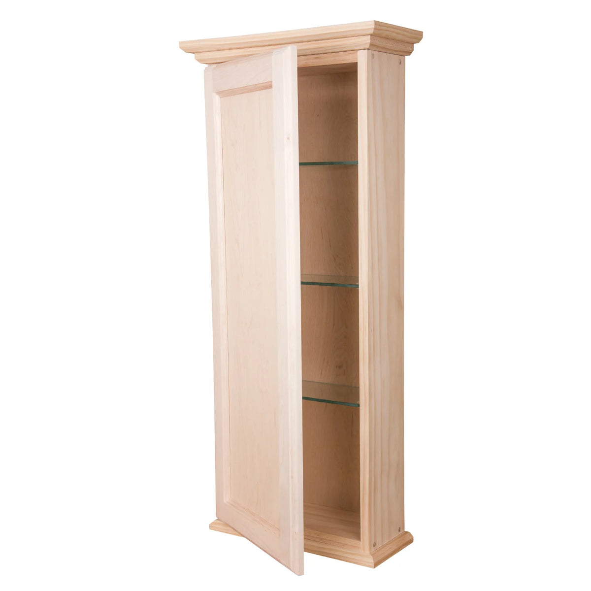 Unfinished Cabinet 31.5h x 15.5w x 3.25d P9051