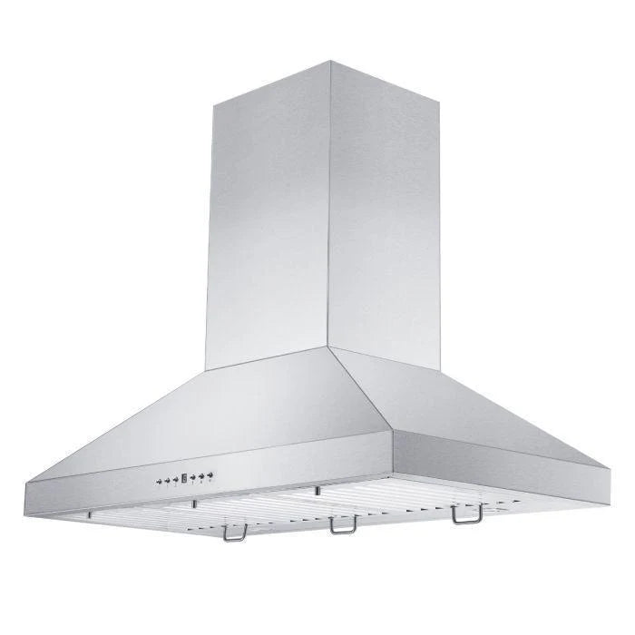 48 in. Convertible Vent Wall Mount Range Hood in Stainless Steel W58765