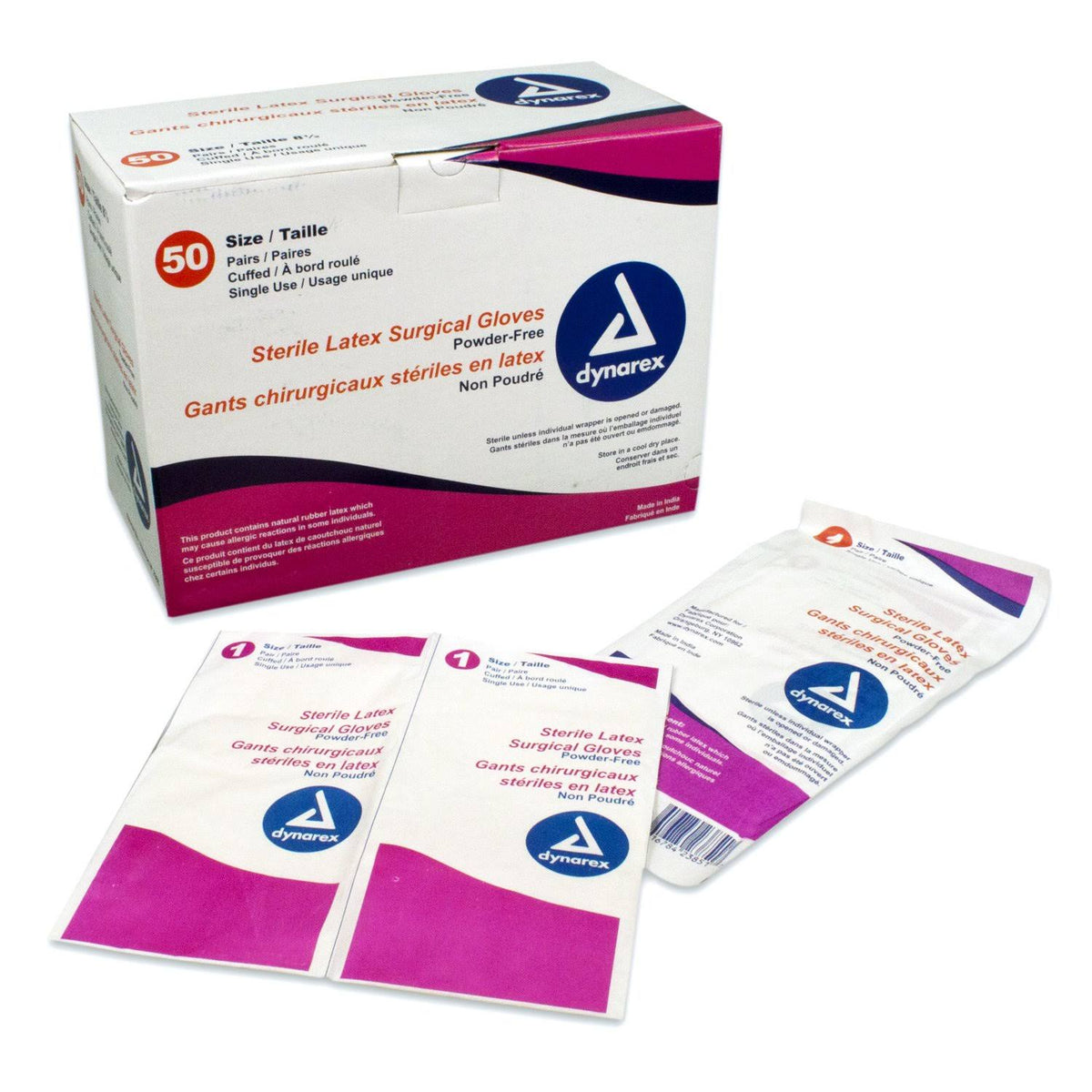 Sterile Latex Surgical Glove Powder Free Size 6.0 V14924